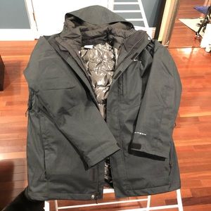 Men’s Columbia 3-in-1 Interchange coat, size L